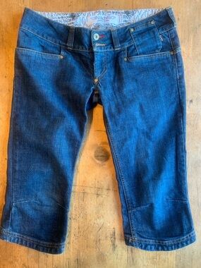 Nikita Denim Low Rise Women’s Dark Blue Denim Cropped Jeans